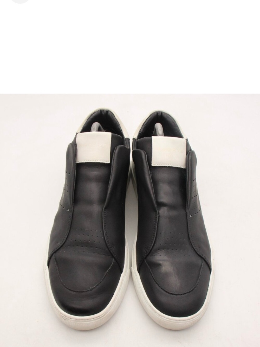 Men's Black Low-Top Leather Harry’s of London Sneakers - Classic Casual